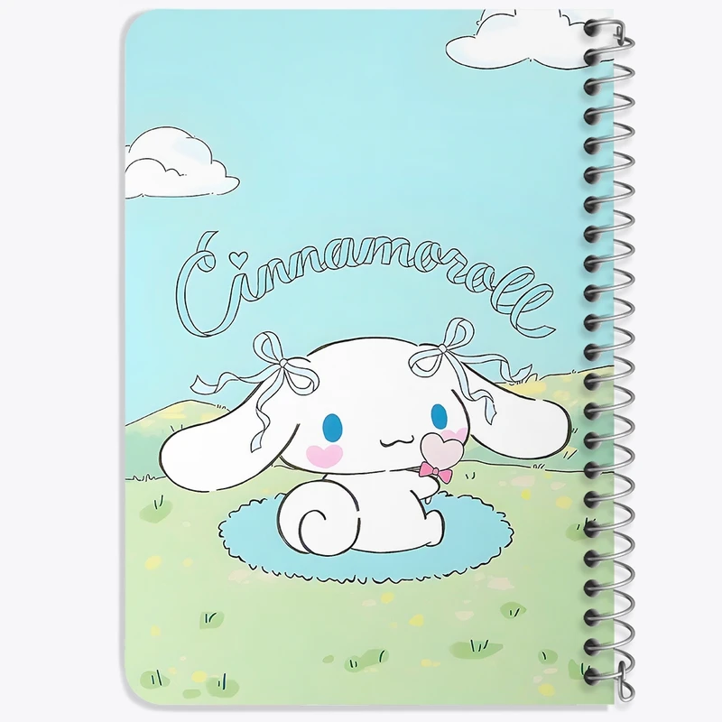دفتر یادداشت 50 برگ خندالو طرح سینامورول (Cinnamoroll) کد 37982