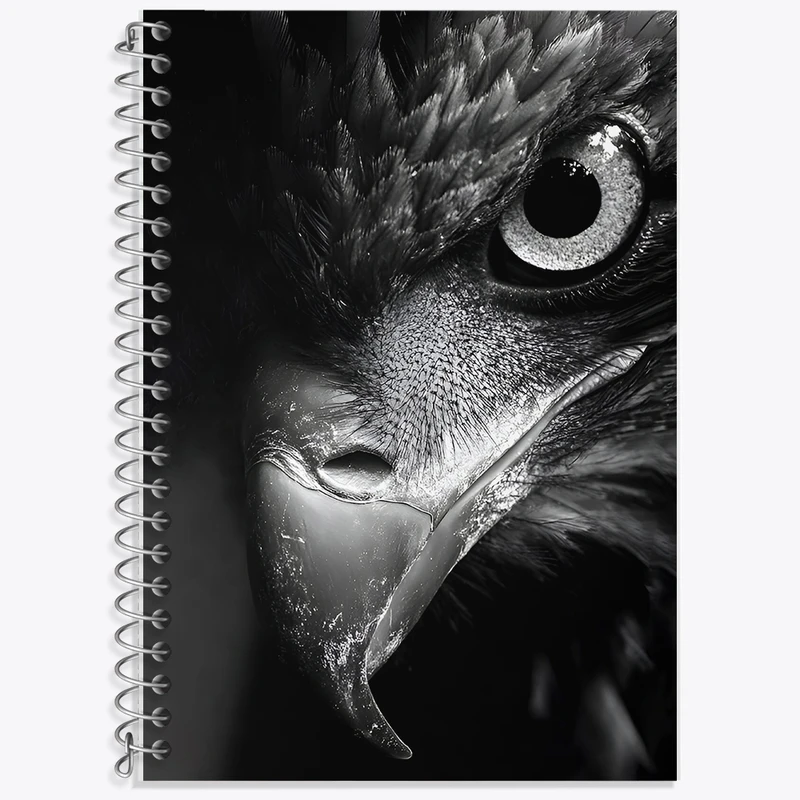 دفتر لغت 50 برگ خندالو طرح عقاب کد F8565