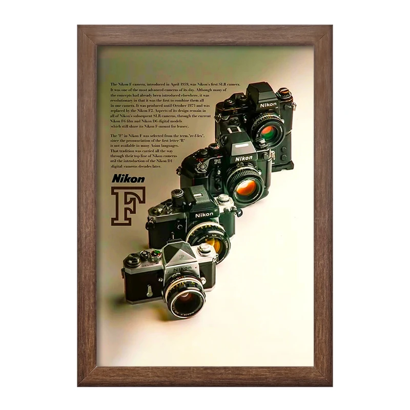 تابلو خندالو طرح دوربین عکاسی نیکون (Nikon) کد F14142