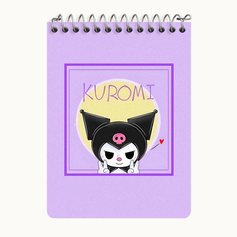 دفتر یادداشت 50 برگ خندالو طرح کرومی (Kuromi) کد N8236