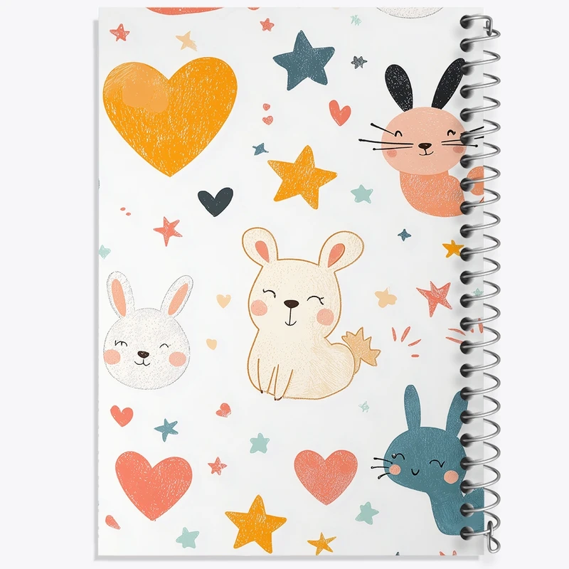 دفتر لیست خرید 50 برگ خندالو طرح خرگوش های بانمک کد N6809