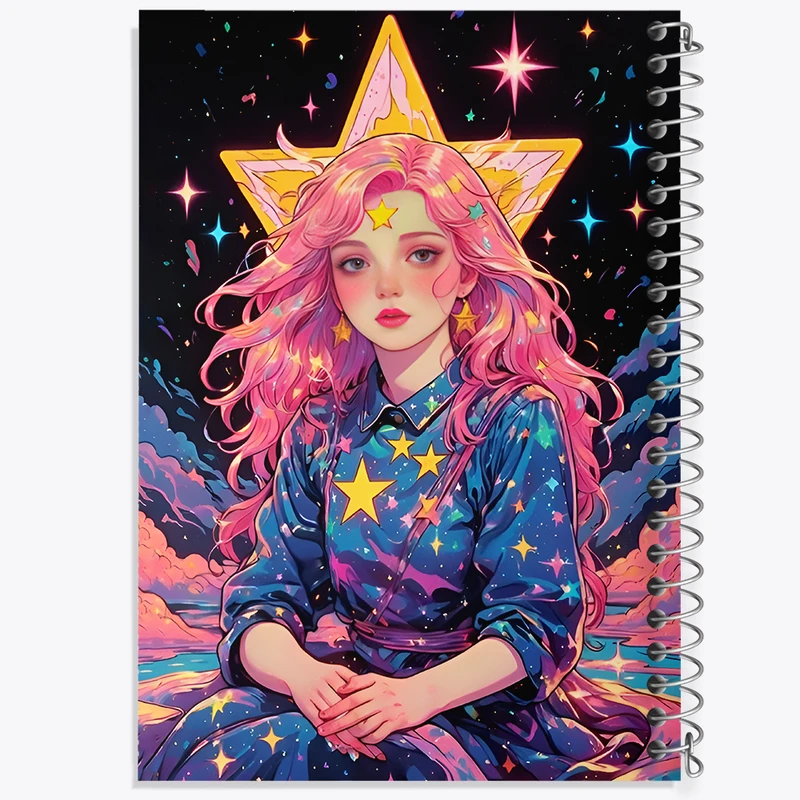 دفتر نقاشی 50 برگ خندالو طرح دخترانه کد F11839