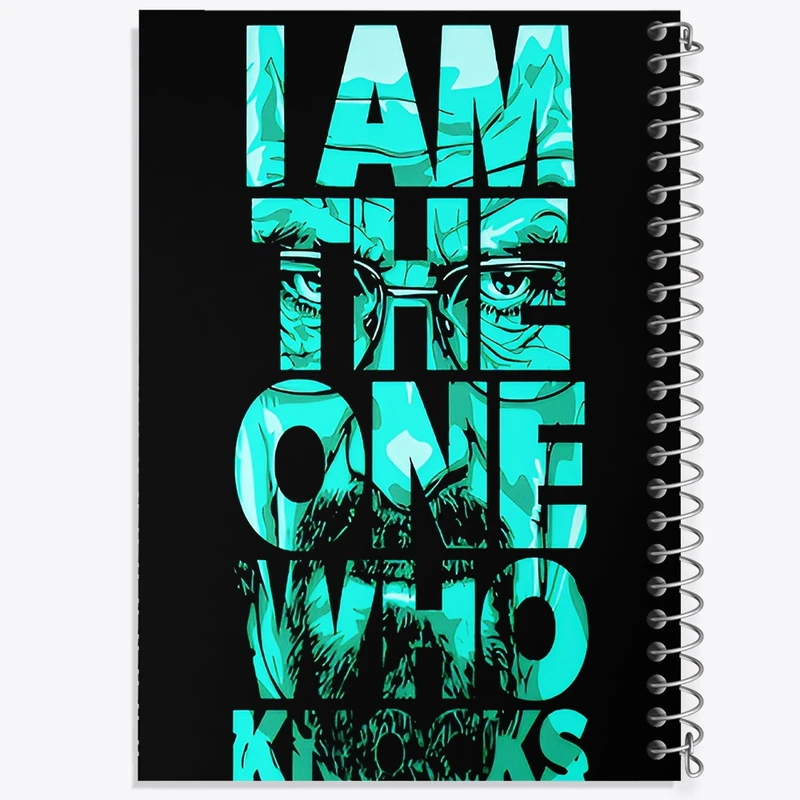 دفتر طراحی 50 برگ خندالو طرح بریکینگ بد (Breaking Bad) کد F10358