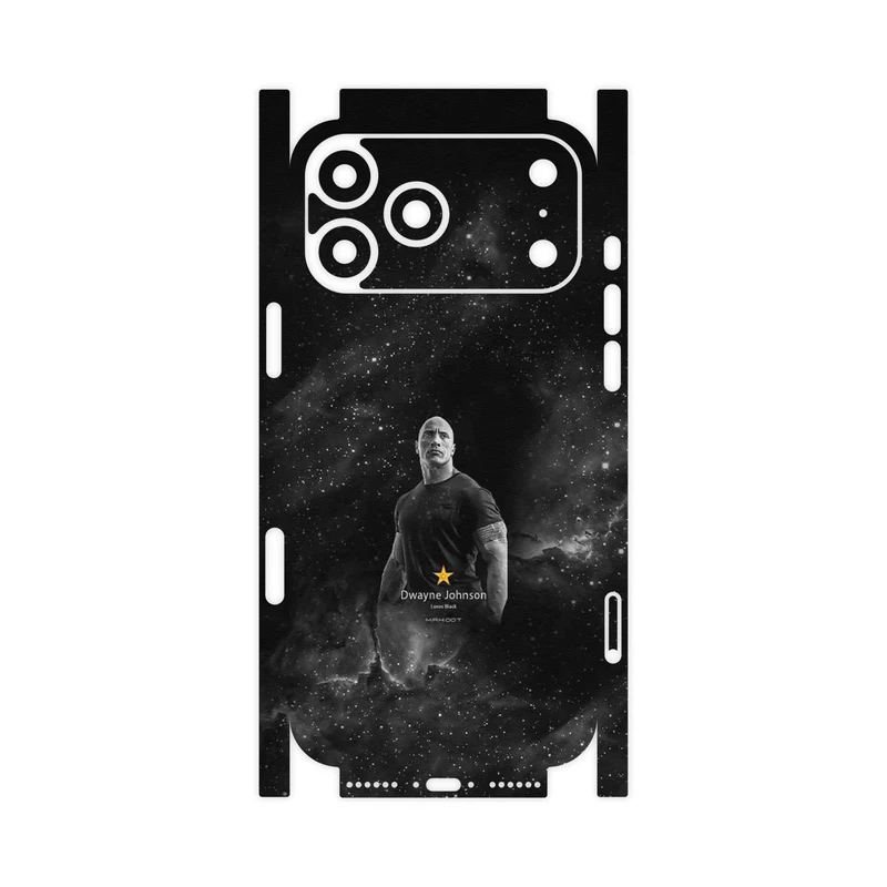 برچسب پوششی ماهوت مدل Dwayne Johnson-FullSkin مناسب برای گوشی موبایل اپل iPhone 17 Pro Max