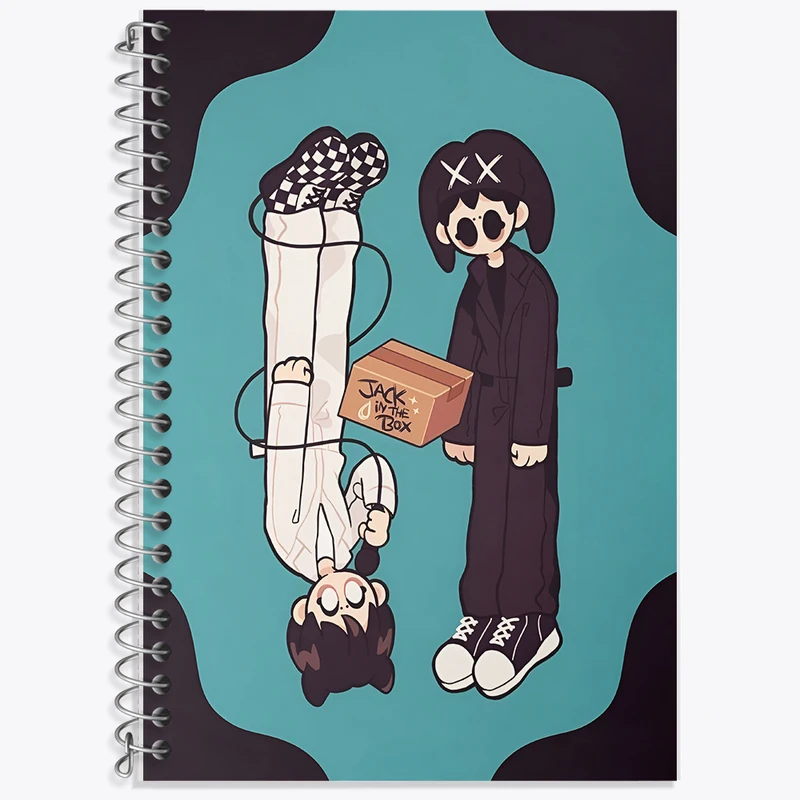 دفتر نت موسیقی 50 برگ خندالو طرح Jack In The Box کد F10127