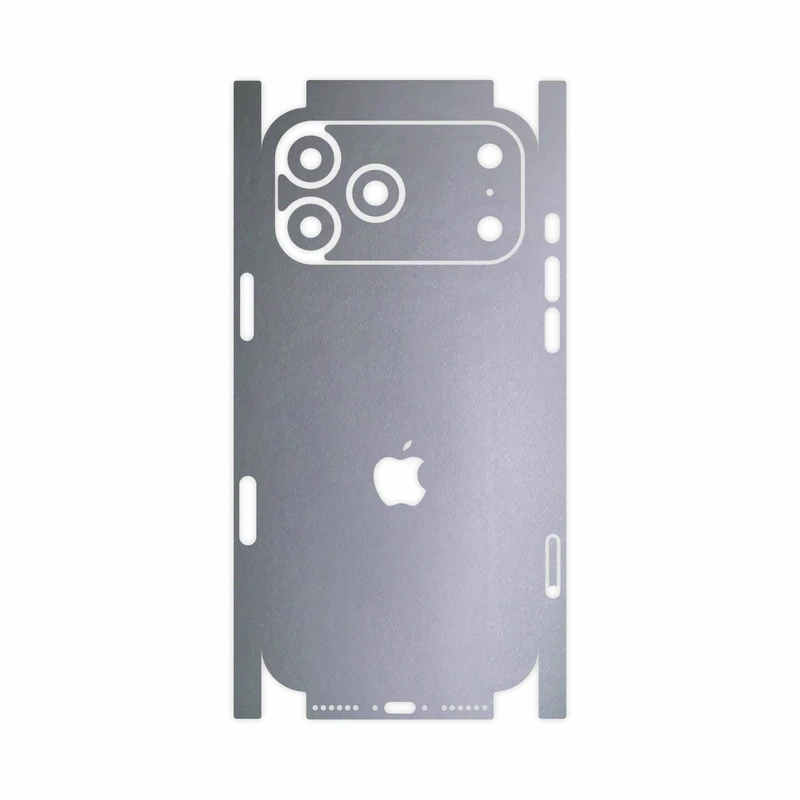 برچسب پوششی ماهوت مدل Matte-Silver-FullSkin مناسب برای گوشی موبایل اپل iPhone 17 Pro Max
