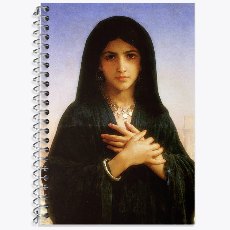 دفتر نت موسیقی 50 برگ خندالو طرح نقاشی توبه کننده اثر ویلیام آدولف بوگرو کد F12163