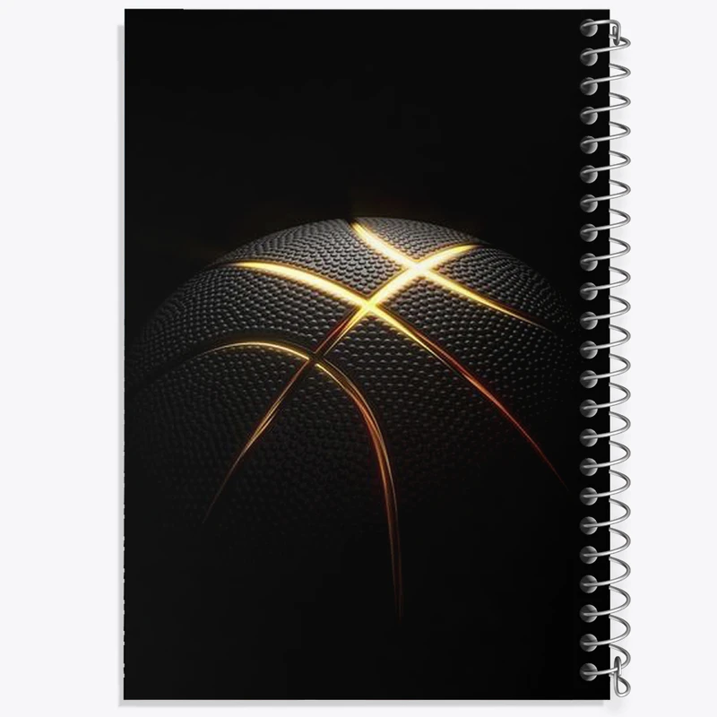 دفتر مشق 100 برگ خندالو طرح توپ بسکتبال کد F2961