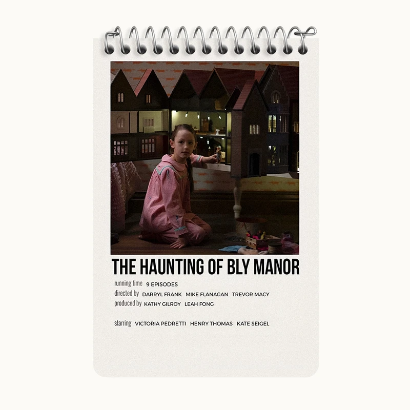 دفتر یادداشت 50 برگ خندالو طرح The Haunting of Bly Manor کد F13006