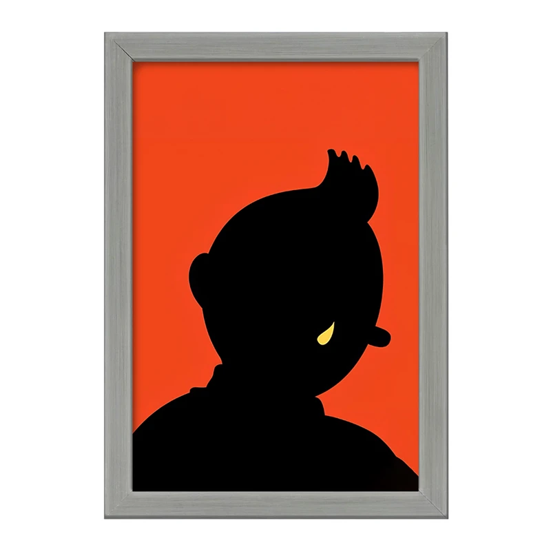 تابلو خندالو طرح تن تن (Tintin) کد F10331