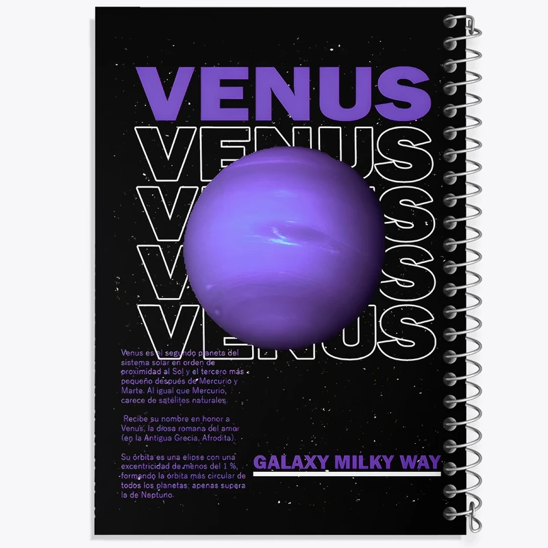 دفتر لیست خرید 50 برگ خندالو طرح زهره (Venus) کد F10665