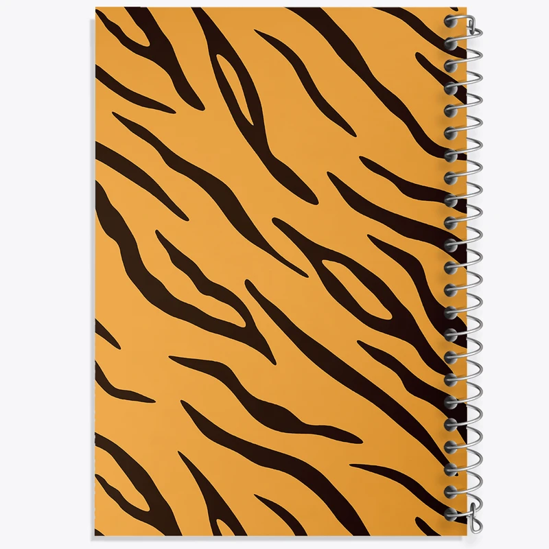 دفتر طراحی 50 برگ خندالو طرح ببر کد 8554