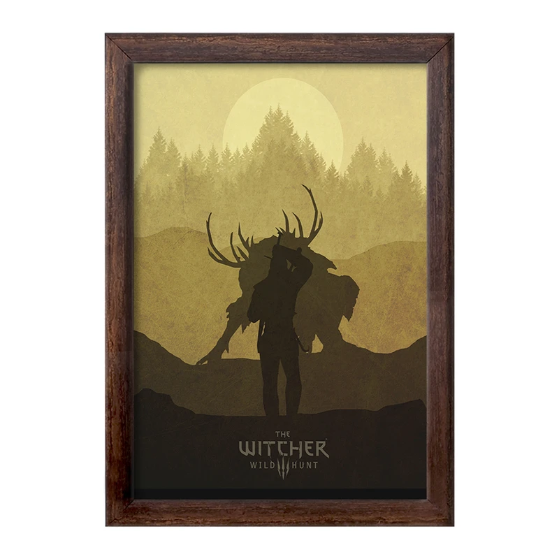 تابلو خندالو طرح ویچر (The Witcher) کد F13609