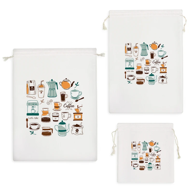 نظم دهنده خندالو مدل قهوه (Coffee) کد H1971 مجموعه 3 عددی