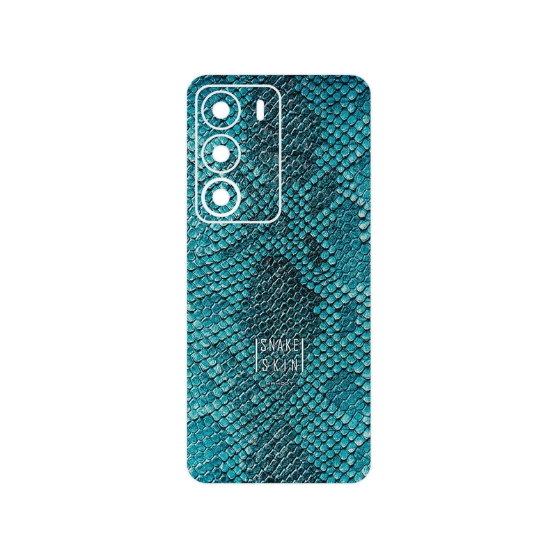 برچسب پوششی ماهوت مدل Blue Snake Skin مناسب برای گوشی موبایل ریلمی C71