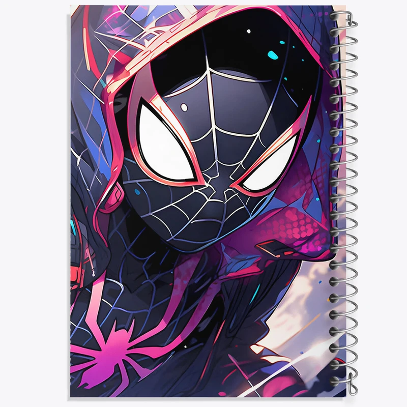 دفتر مشق 50 برگ خندالو طرح مرد عنکبوتی کد F9359