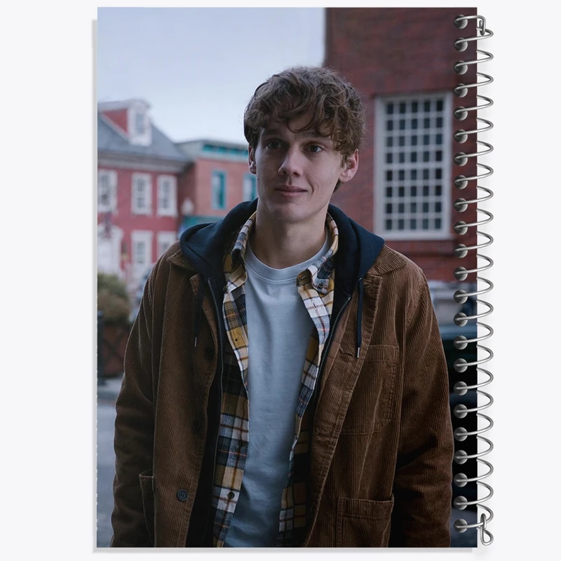 دفتر طراحی 50 برگ خندالو طرح سریال ونزدی Wednesday کد 25267