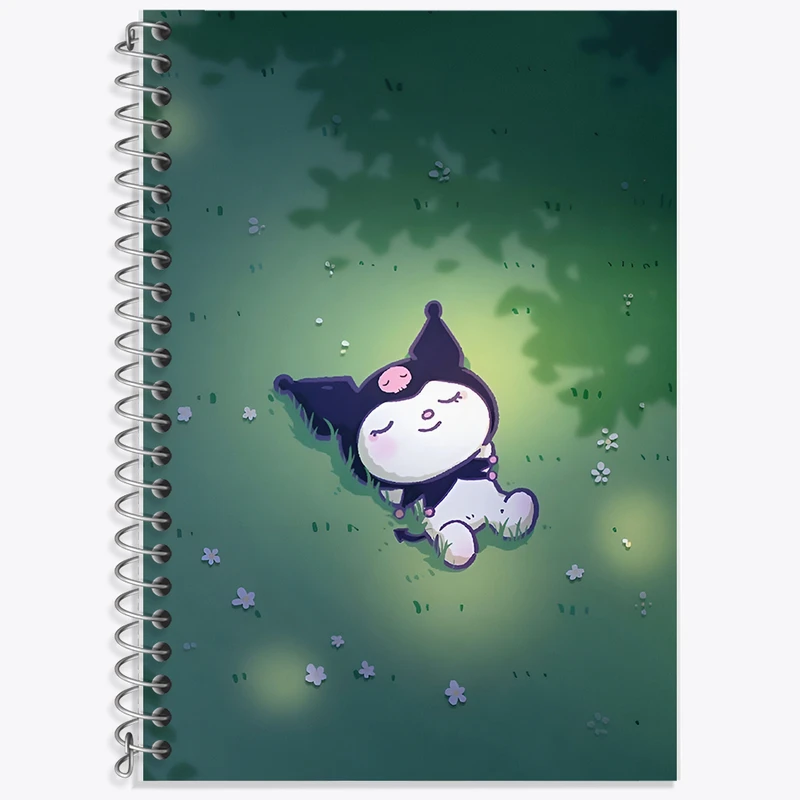 دفتر نت موسیقی 50 برگ خندالو طرح کرومی (Kuromi) کد F10291