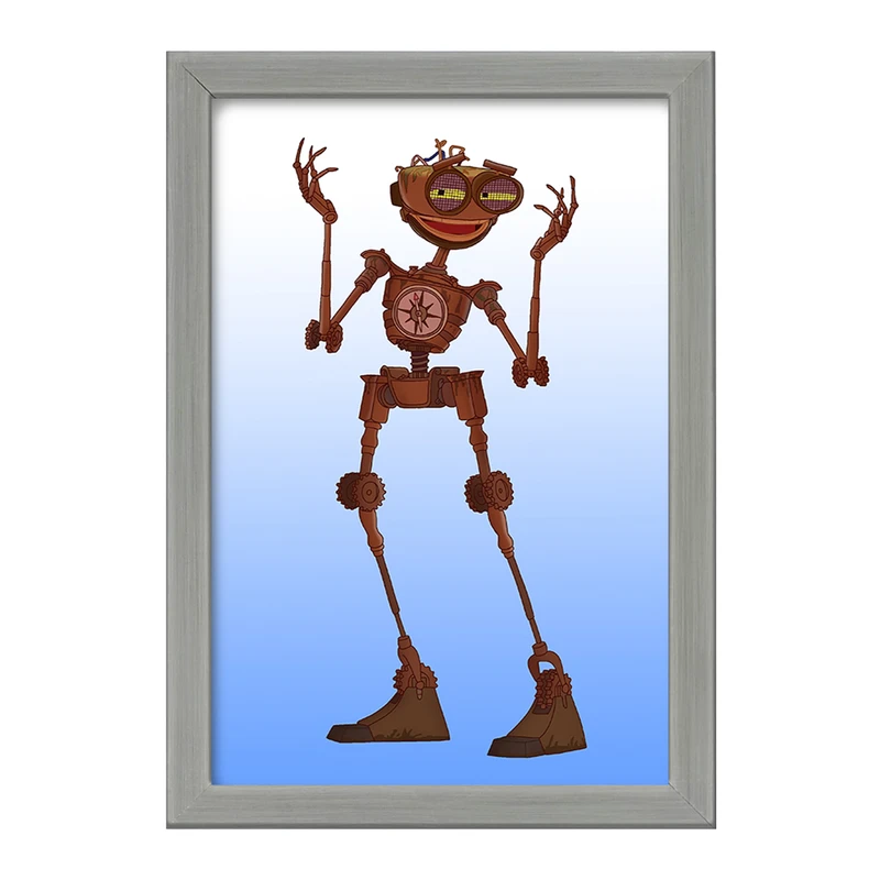 تابلو خندالو طرح انیمیشن سیاره گنج Treasure Planet  کد 13766