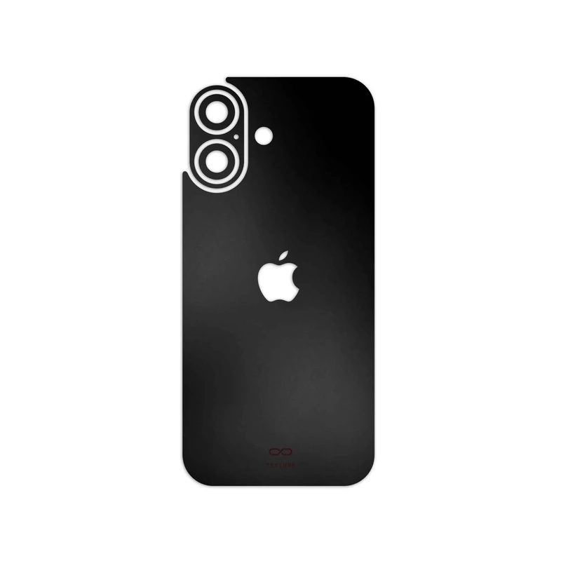 برچسب پوششی ماهوت مدل Matte-Black مناسب برای گوشی موبایل اپل iPhone 17