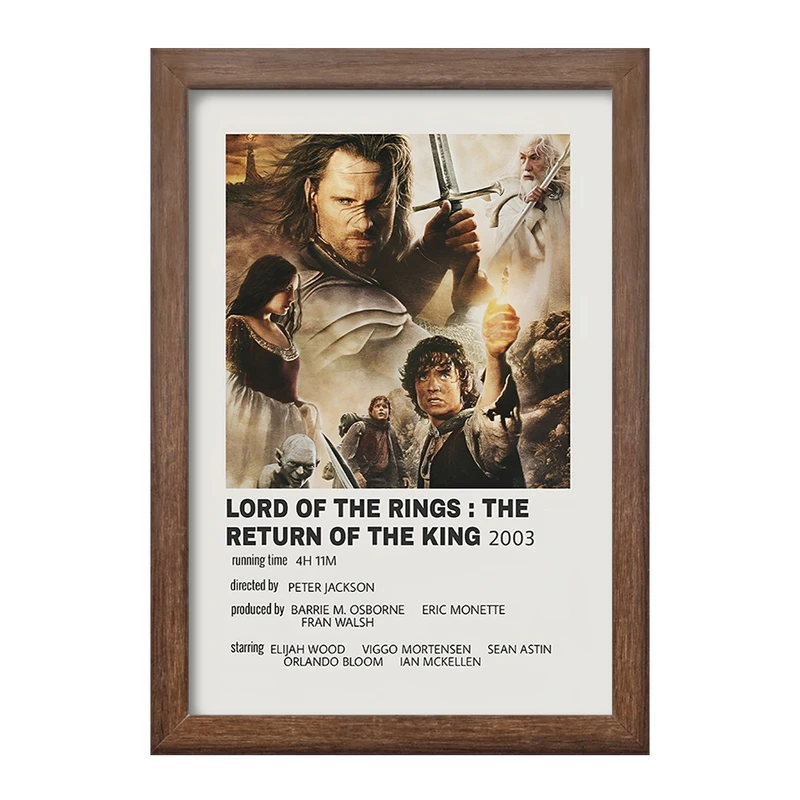 تابلو خندالو طرح ارباب حلقه ها (The Lord of the Rings) کد F13293