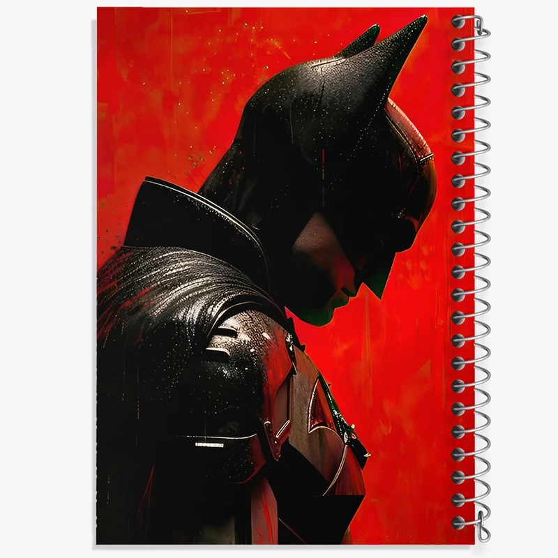 دفتر طراحی 50 برگ خندالو طرح بتمن (Batman) کد F9144