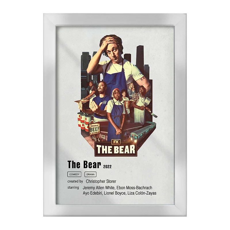 تابلو خندالو طرح خرس (The Bear) کد F11931