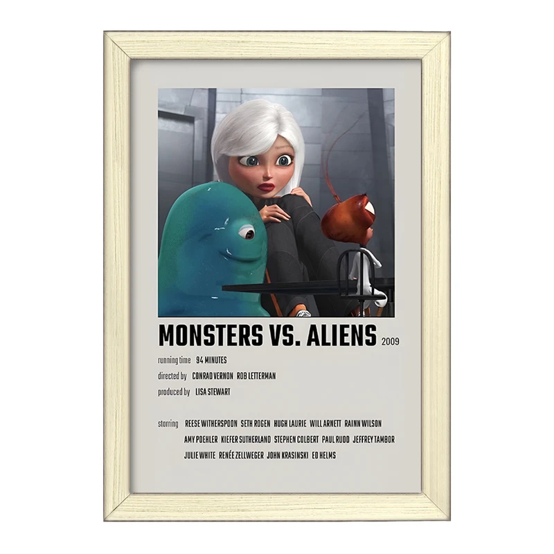 تابلو خندالو طرح هیولاها علیه بیگانگان (Monsters vs. Aliens) کد F13225