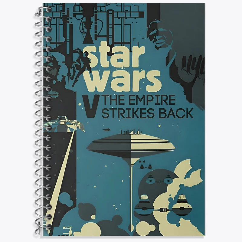 دفتر لغت 50 برگ خندالو طرح جنگ ستارگان (Star Wars) کد F10498