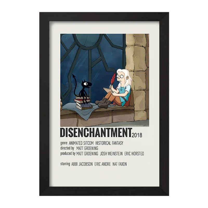 تابلو خندالو طرح طلسم شدگان (Disenchantment) کد F13205