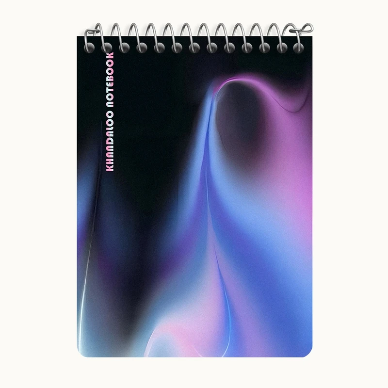 دفتر یادداشت 50 برگ خندالو طرح مدرن کد N6001