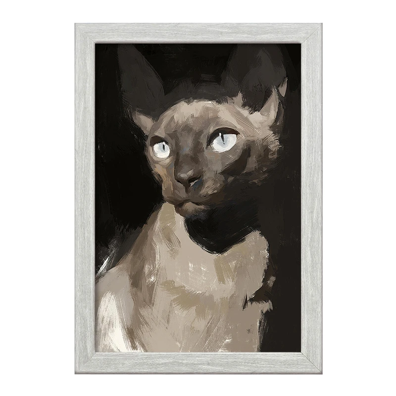 تابلو خندالو طرح گربه (Cat) کد F979