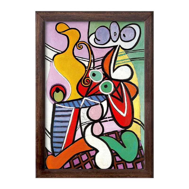 تابلو خندالو طرح طبیعت بی جان پابلو پیکاسو کد 36845