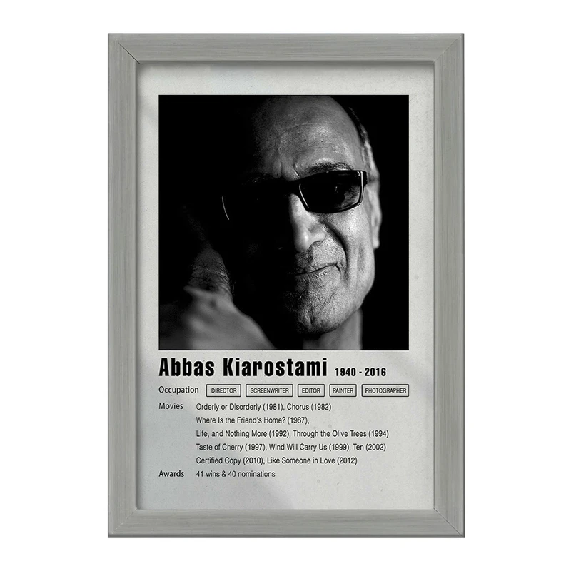 تابلو خندالو طرح عباس کیارستمی کد F11227