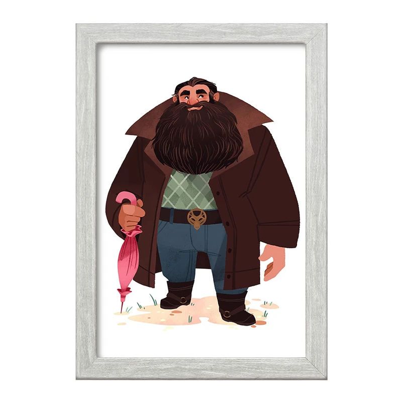 تابلو خندالو طرح هاگرید هری پاتر Harry Potter  کد 19372