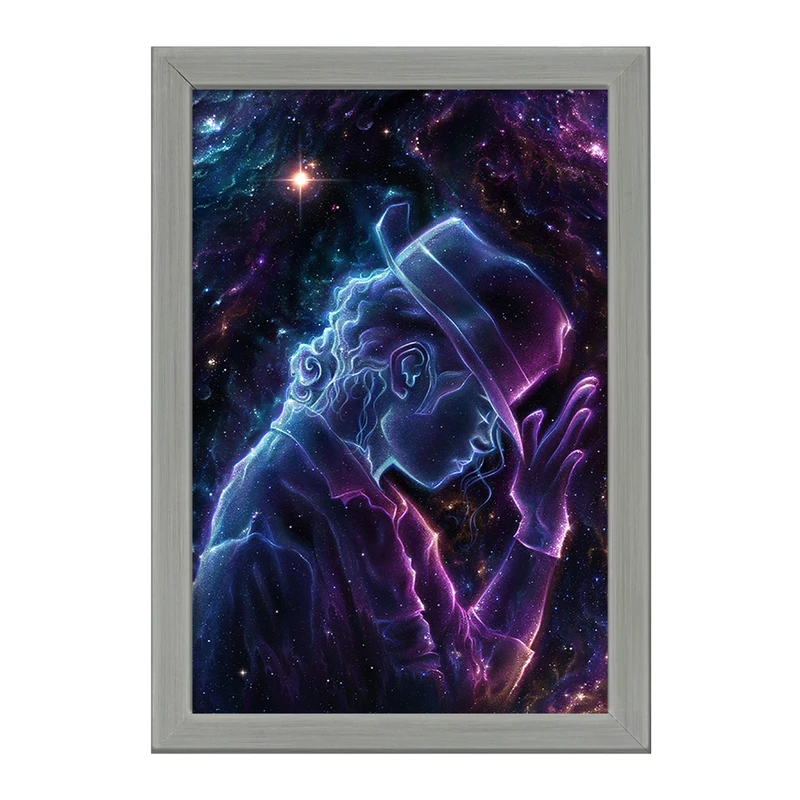 تابلو خندالو طرح مایکل جکسون (Michael Jackson) کد F1168