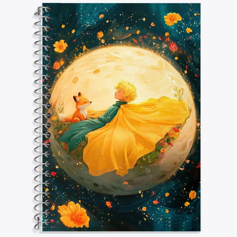 دفتر لغت 50 برگ خندالو طرح شازده کوچولو کد F8880