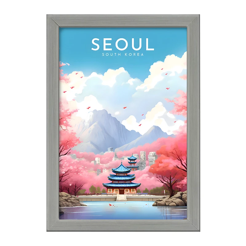 تابلو خندالو طرح سئول (Seoul) کد F10442