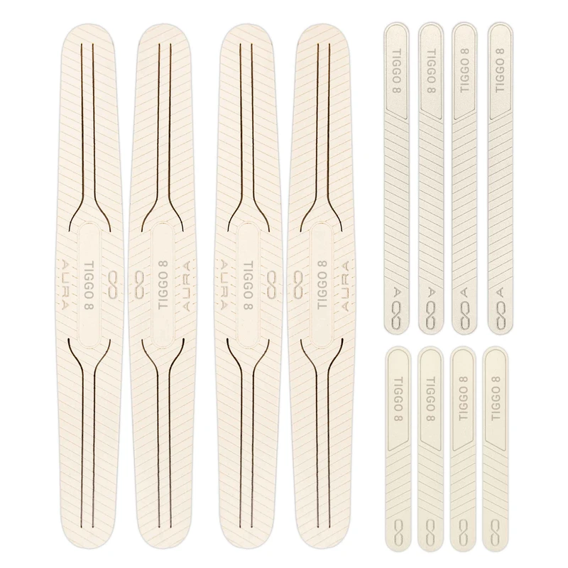 محافظ درب، سپر و آینه خودرو ماهوت مدل AURA-Wمناسب برای چری TIGGO 8 مجموعه 12 عددی