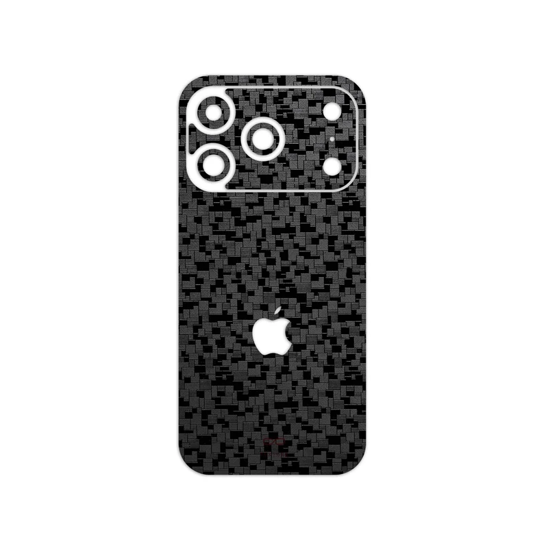 برچسب پوششی ماهوت مدل Black-Silicon مناسب برای گوشی موبایل اپل iPhone 17 Pro