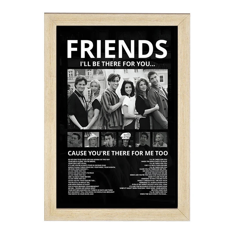 تابلو خندالو طرح فرندز (Friends) کد F13504
