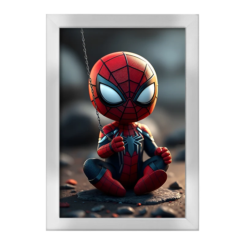 تابلو خندالو طرح مرد عنکبوتی کد F11664