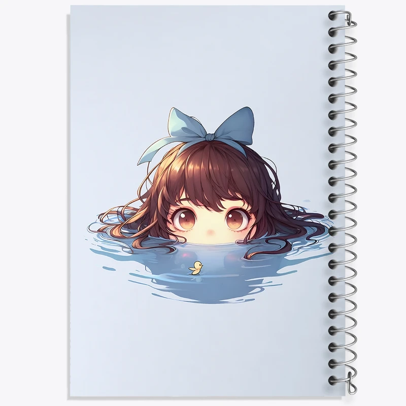 دفتر ژورنال نویسی 50 برگ خندالو مدل نقطه ای طرح دخترانه کد F11739