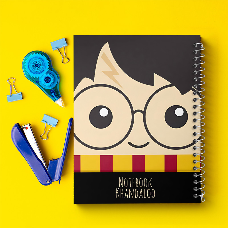 دفتر مشق 100 برگ خندالو طرح هری پاتر (Harry Potter) کد N7213