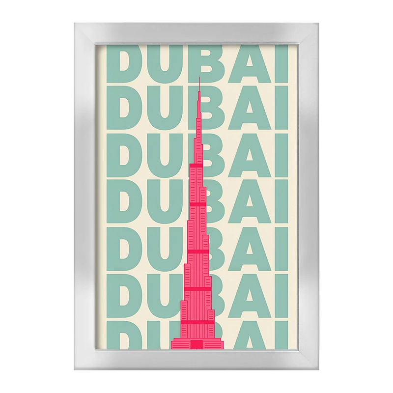 تابلو خندالو طرح دبی (Dubai) کد F5955