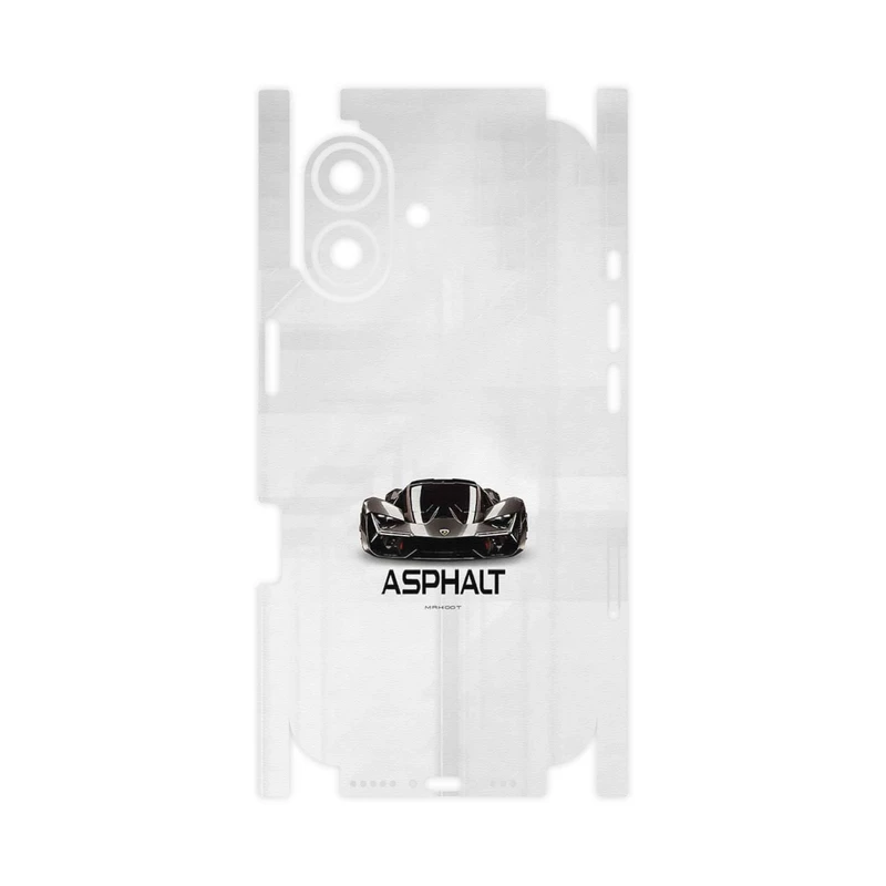 برچسب پوششی ماهوت مدل Asphalt Game Series-FullSkin مناسب برای گوشی موبایل اپل iPhone 17