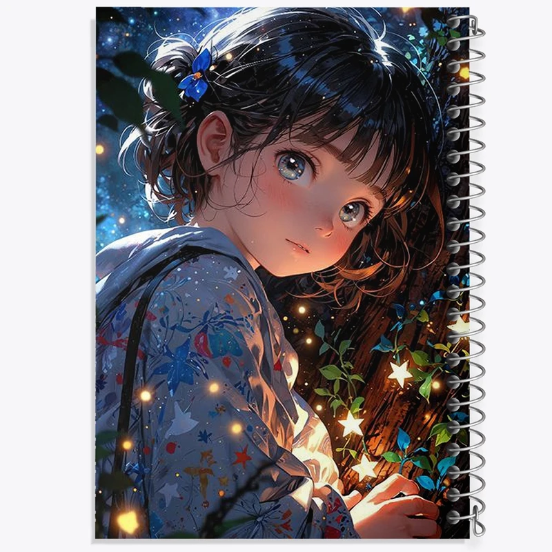 دفتر طراحی 50 برگ خندالو طرح دخترانه کد N1803