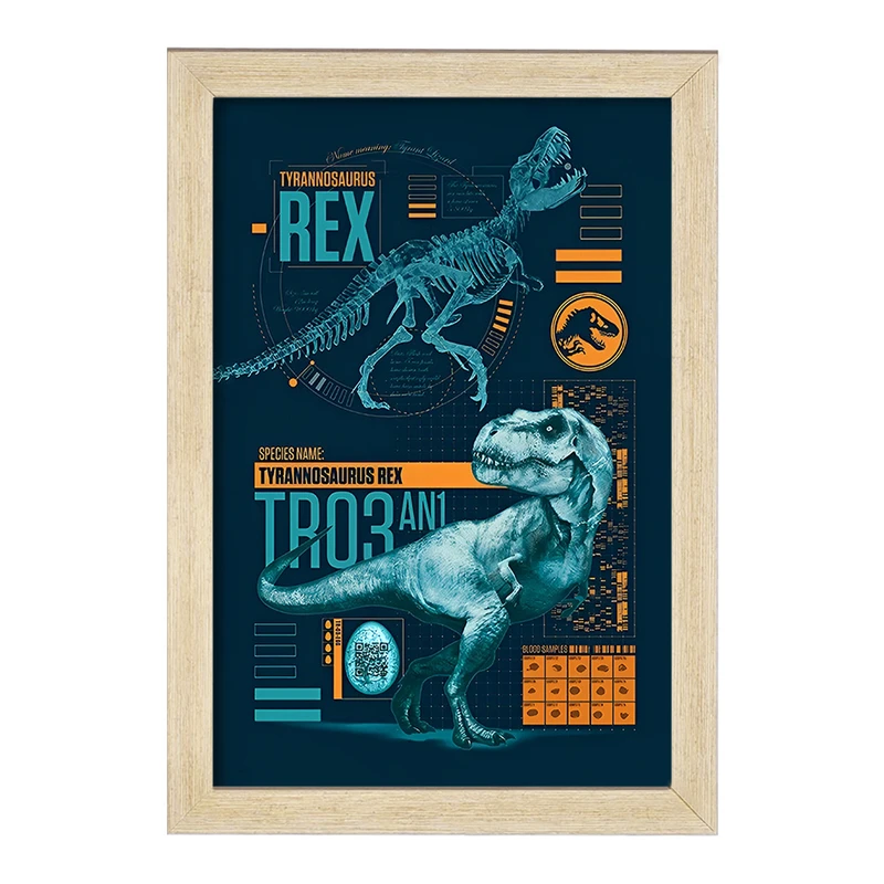 تابلو خندالو طرح رکس دایناسور کد F13765