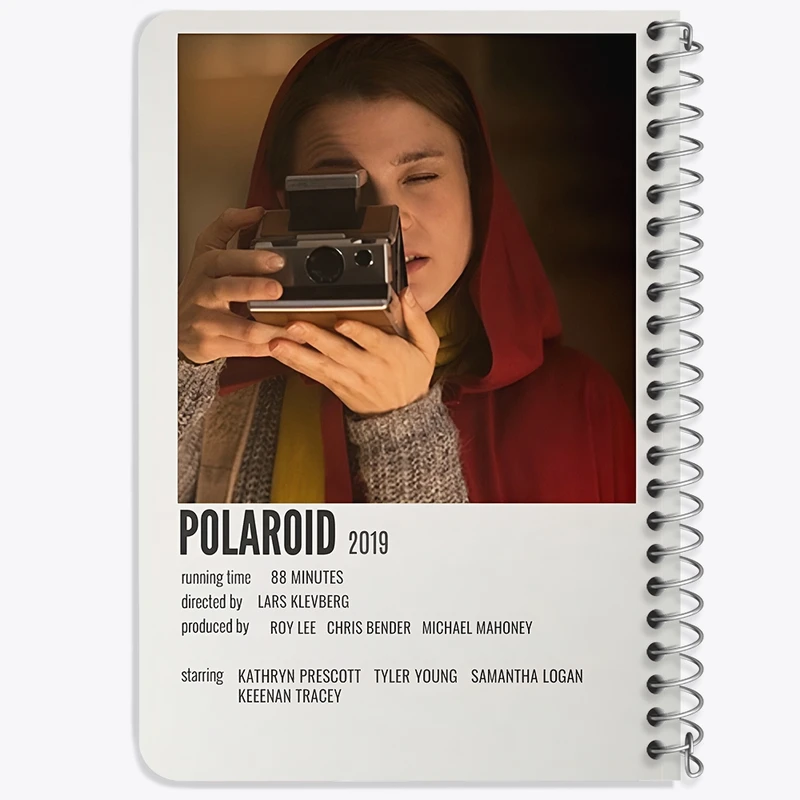 دفتر یادداشت 50 برگ خندالو طرح پولاروید (Polaroid) کد F13033