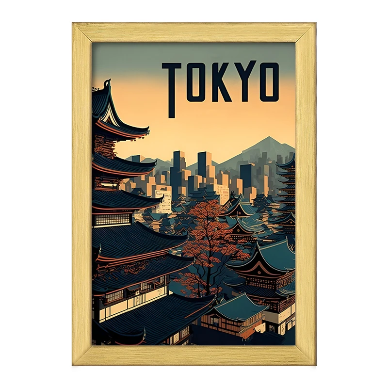 تابلو خندالو طرح توکیو (Tokyo) کد F6302